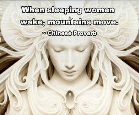 sleeping women wake